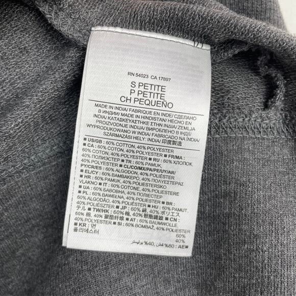 Banana Republic Jacket Size SP Gray Full Zip Pockets Stretch - Size SP - Picture 7 of 7